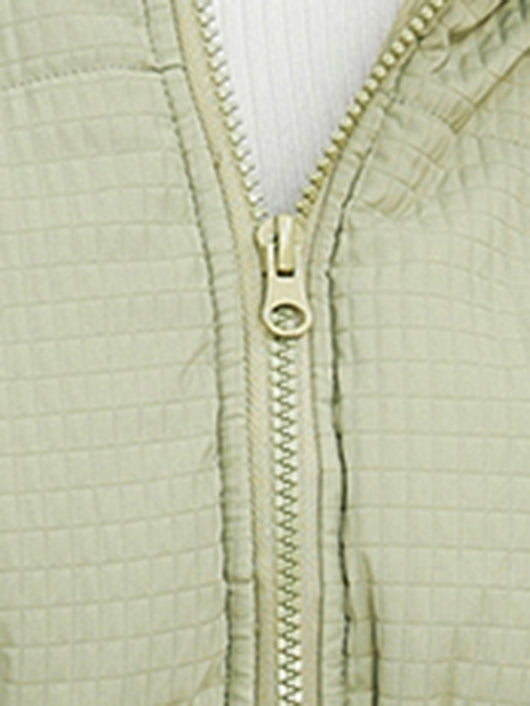 Chaqueta de Algodón con Cintura Ajustable y Cordones - Image 9