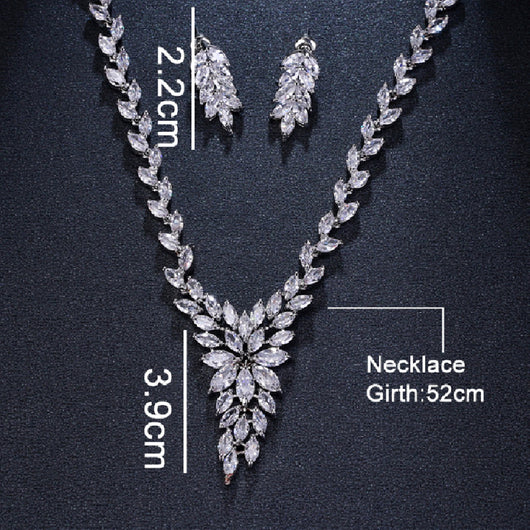 Conjunto de Collar de Cristal Elegante para Mujer - Image 5