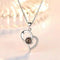 Women's Titanium Steel Non-fading Necklace Copper platinum Necklace