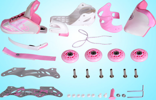 Patines Ajustables Infantiles - Set Completo para Principiantes Niños y Niñas - Image 10