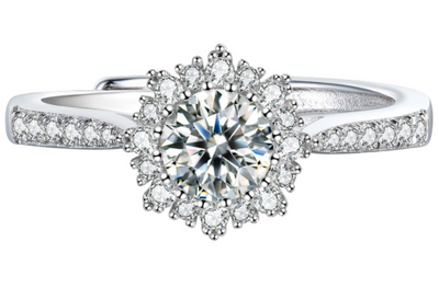 Anillo de Plata S925 con Encaje Elegante para Mujer - Image 4