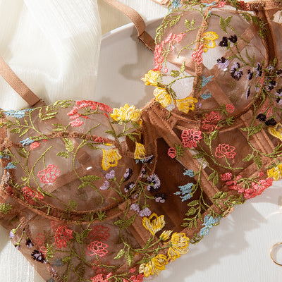 Conjunto Sexy Push Up con Encaje Floral y Detalle Espina de Pescado - Image 14