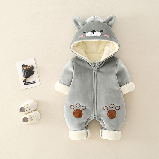 Pijama Mameluco de Algodón para Bebé - Diseño Cartoon Otoño Invierno - Image 10
