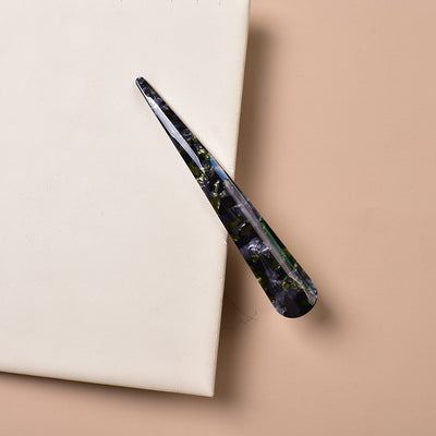 Pinza para Cabello Acrílico Estilo Coreano - Diseño Cuerno de Buey Grande - Image 9
