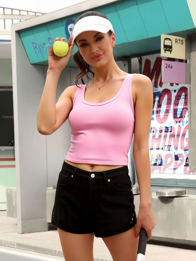 Musculosa Acolchada con Tirantes Ajustables - Comodidad Premium para Uso Diario - Image 35