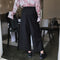 Pantalones Casuales Holgados de Corte Recto para Hombre