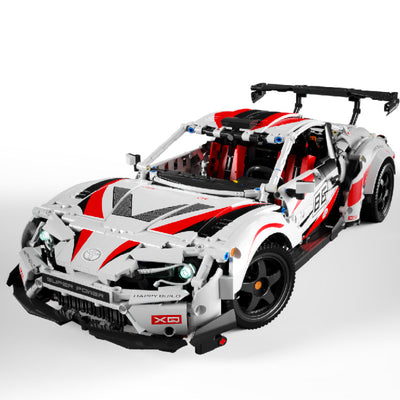 Auto de Carreras Armable con Bloques de Construcción - Image 4