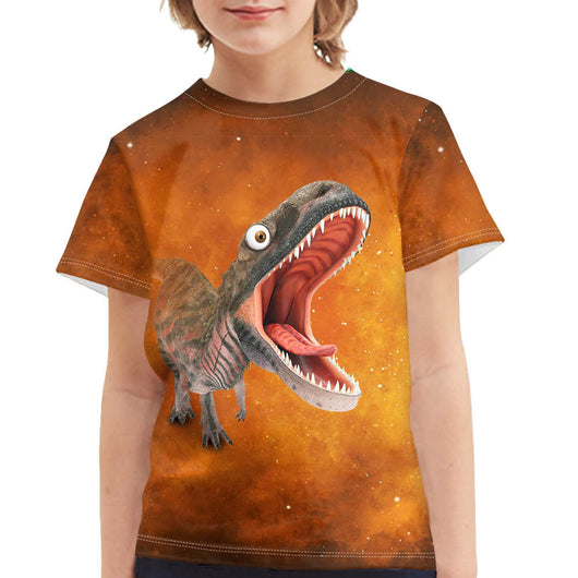 Playera Infantil Estampado Dinosaurio de Verano - Image 10