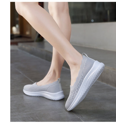 Zapatos Deportivos Tejidos Voladores Talla Grande para Mujer - Image 32