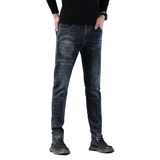 Pantalones Casuales Slim Fit con Tela Elástica para Hombre - Image 6