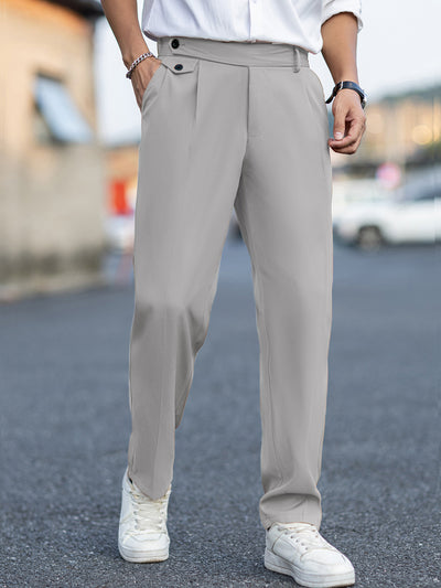 Pantalones Casuales Rectos para Hombre - Estilo Versátil - Image 8