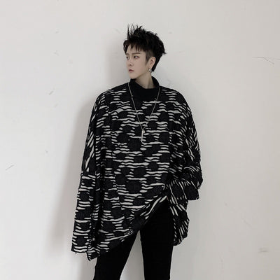Sudadera Tipo Capa Murciélago para Hombre - Image 9