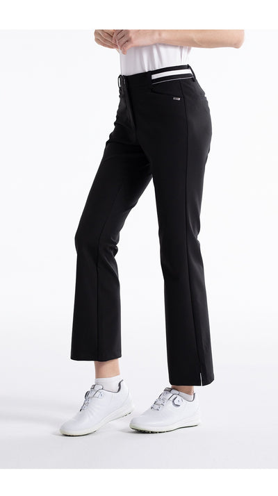 Pantalones Deportivos para Mujer con Cintura Elástica y Corte Acampanado - Image 11