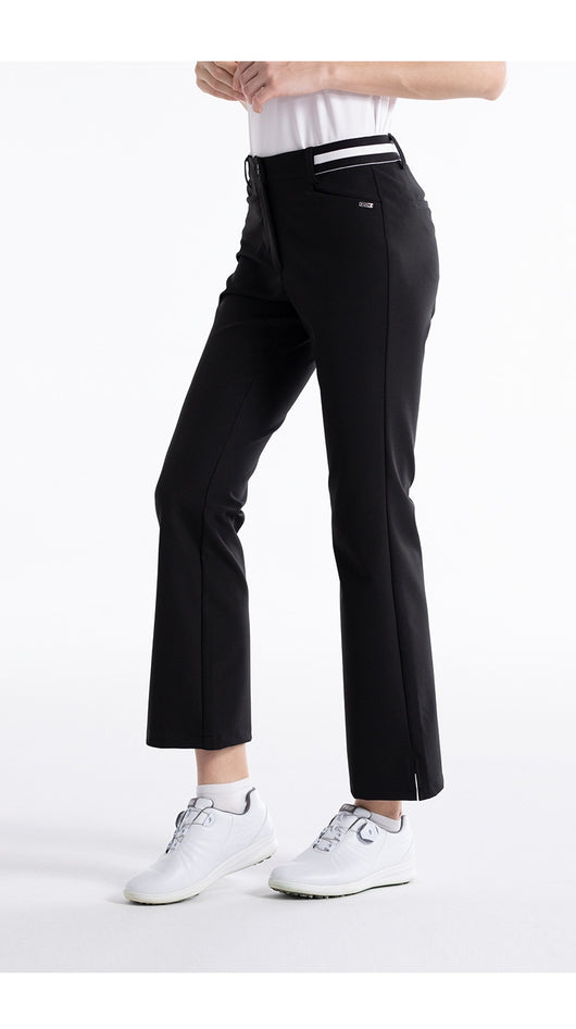 Pantalones Deportivos para Mujer con Cintura Elástica y Corte Acampanado - Image 11
