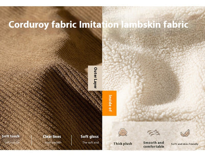 Abrigo de Lana Merino Gruesa con Solapas Bordadas y Detalles en Algodón - Image 15