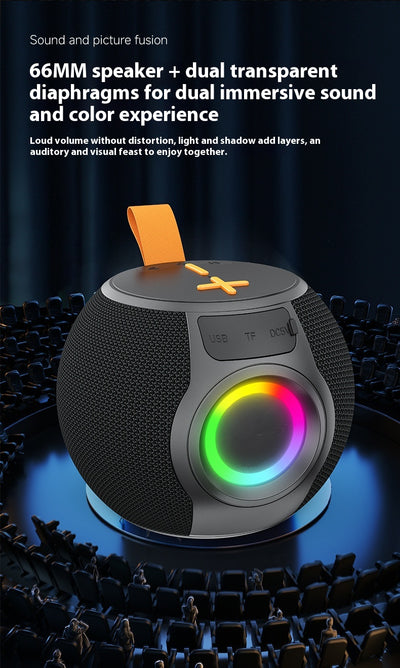 Parlante Bluetooth Portátil con Lámpara RGB y Modo TWS - Image 15