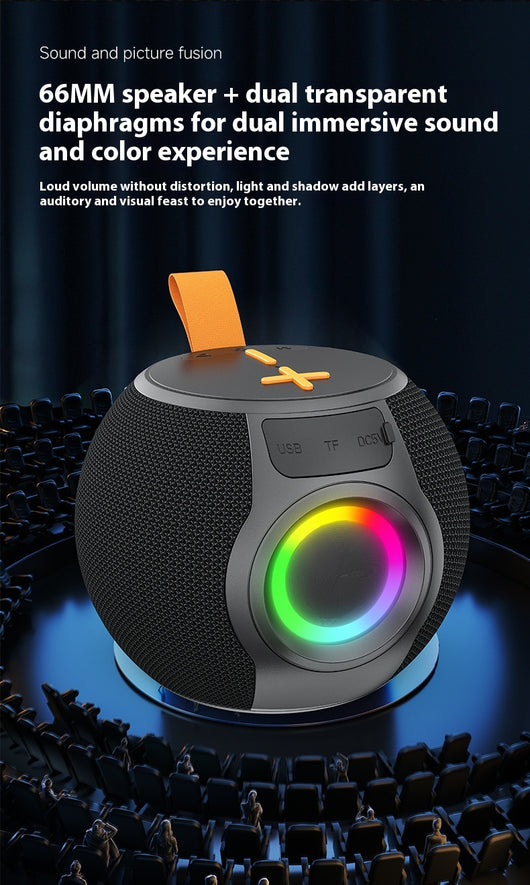 Parlante Bluetooth Portátil con Lámpara RGB y Modo TWS - Image 15