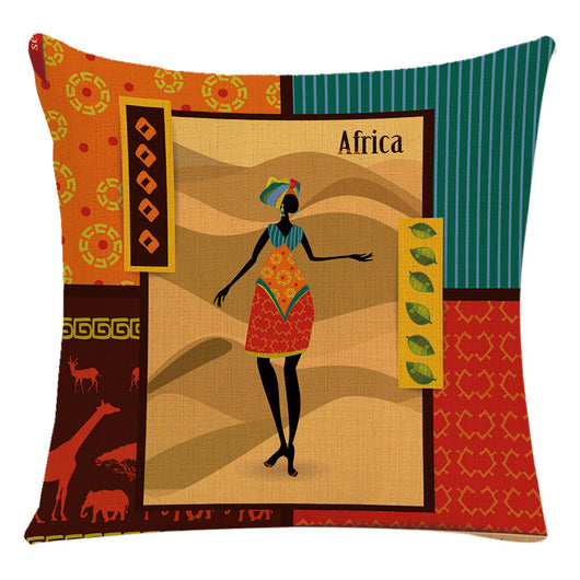 Funda de Cojín Decorativa Africana para Cama y Auto - Image 21