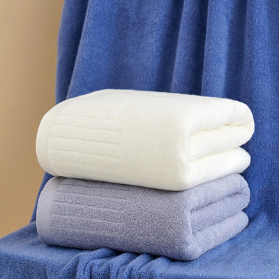 Toalla de Baño 100% Algodón Premium Gruesa Absorbente sin Pelusa