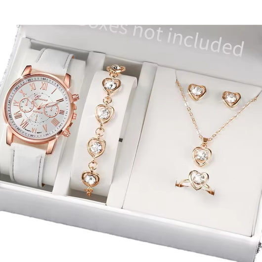 Reloj de Cinturón para Mujer con Joyería de Amor - Set de Regalo - Image 5