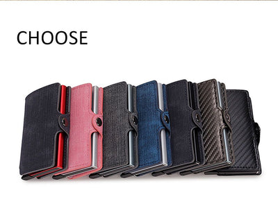 Cartera Automática de Aluminio con Doble Compartimento para Tarjetas - Image 14