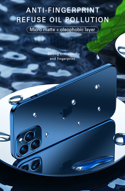 Funda Cuadrada con Acabado Mate Transparente y Placa de Lujo - Image 10