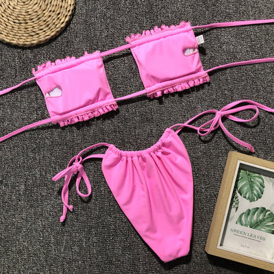 Bikini Plisado Elegante - Image 16