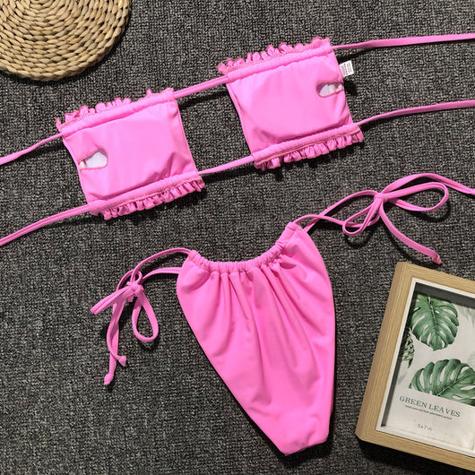 Bikini Plisado Elegante - Image 16