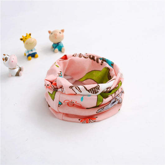 Bufanda Infantil de Algodón Estampada Cálida - Image 27