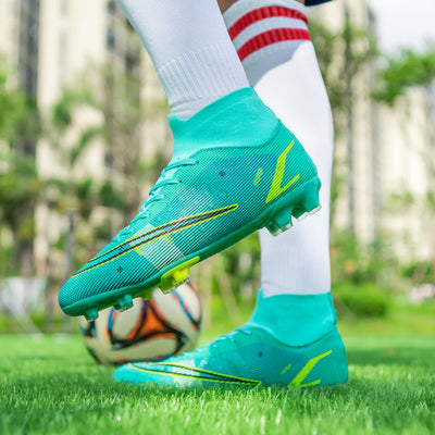 Botines de Fútbol Hombre Caña Alta AG Tacos Césped Artificial - Image 12