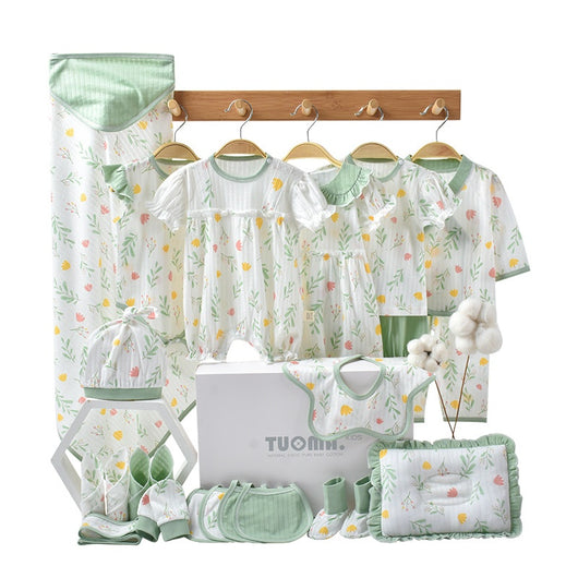 Conjunto de Ropa para Bebé Recién Nacido - Caja Regalo Verano Tela Ligera - Image 5