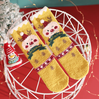 Calcetines Cálidos para Bebé y Papá sin Talón - Image 4