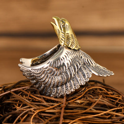 Anillo de Águila Dominante Retro - Estilo Hipster Personalidad Fuerte - Image 11