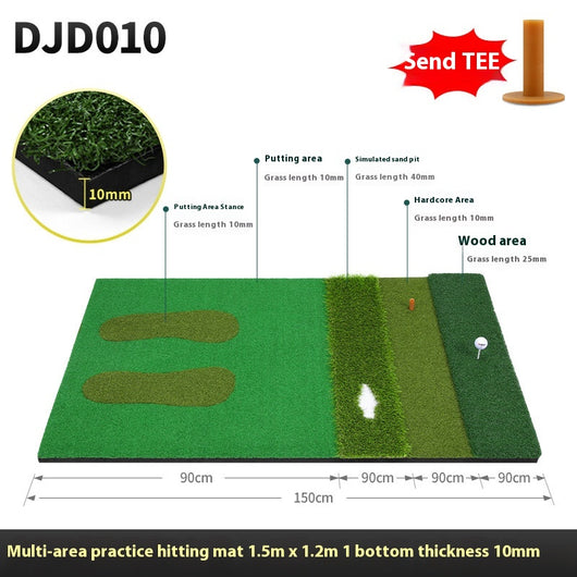 Tapete de Práctica Golf Multifuncional PGM para Interior - Image 9