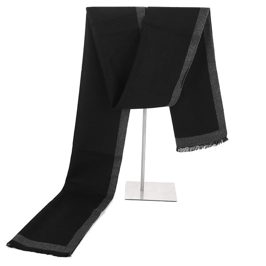 Bufanda de Seda Artificial Cepillada - Calidez y Elegancia para Otoño e Invierno - Image 5