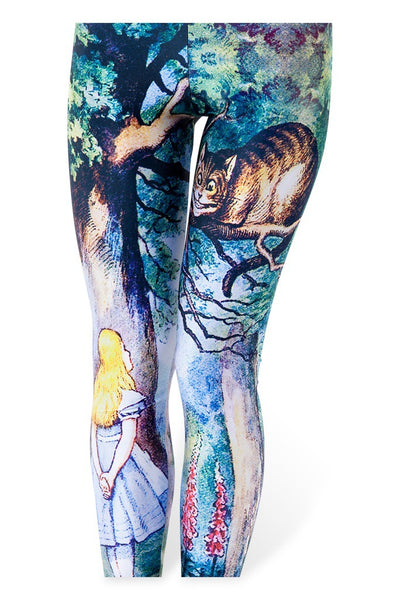 Leggins con Estampado Digital Cielo Azul, Nubes Blancas y Mar - Image 8