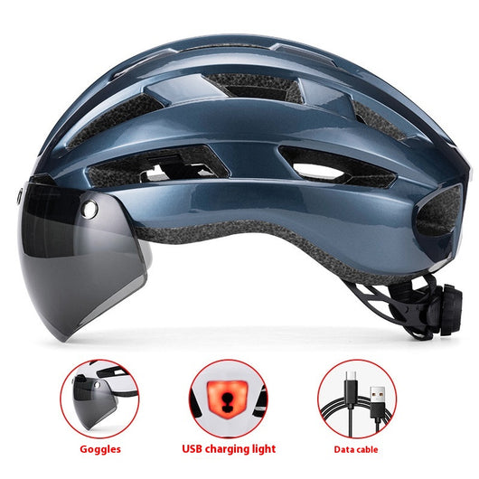 Casco Ciclista con Gafas Magnéticas y Lentes Fotocromáticas - Image 18