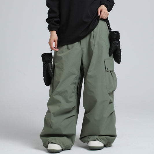 Pantalones de Esquí Cintura Suelta para Invierno