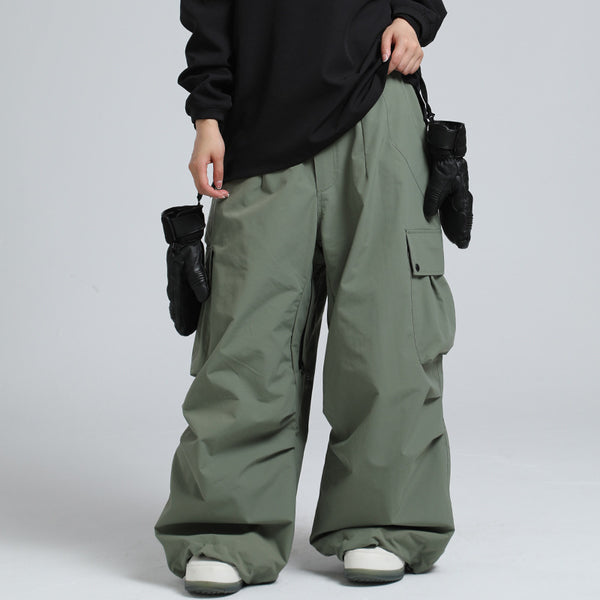 Pantalones de Esquí Cintura Suelta para Invierno