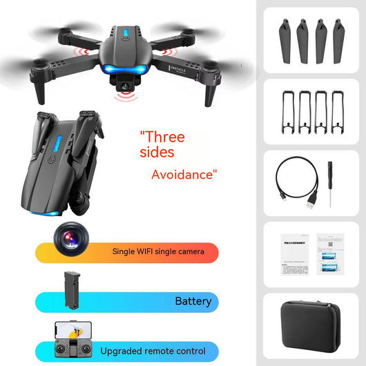 Dron E99pro 4K Dual Cámara con Visión Panorámica Triple - Image 11