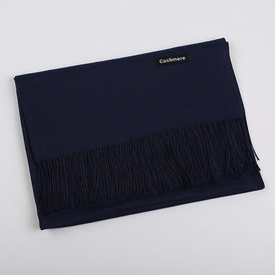 Bufanda de Cashmira Artificial Liso para Mujer 220g - Chal Cálido y Elegante - Image 29