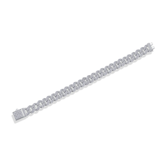 Pulsera de Plata S925 con Moissanita - Juego de Joyería de Lujo Brillante - Image 2