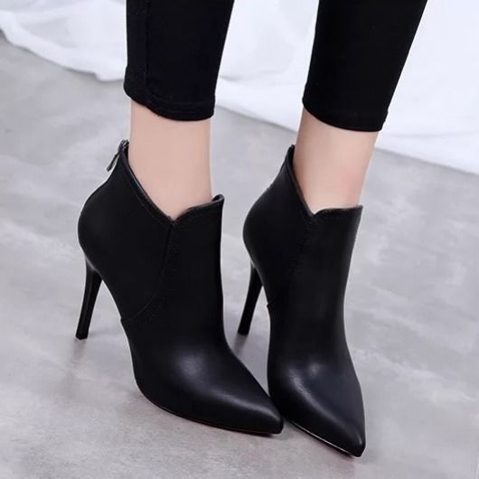 Zapatos de Tacón Puntiagudo Corto para Mujer - Image 2