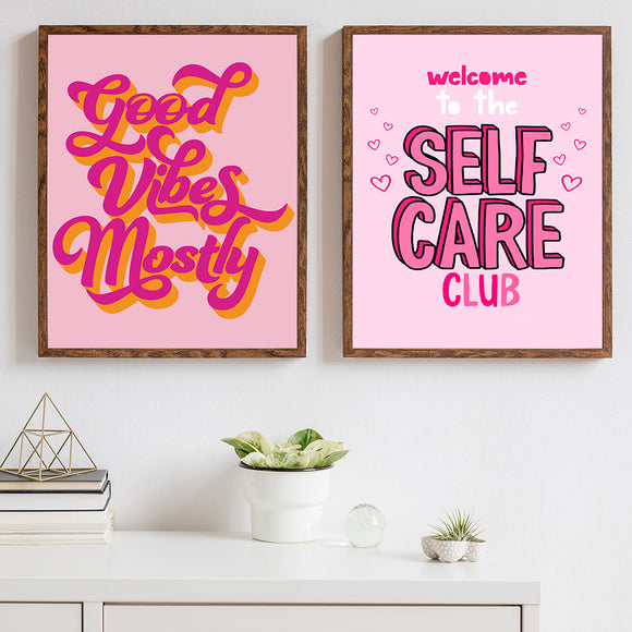 Póster Inspiracional Moderno con Frases Motivadoras para Mujeres