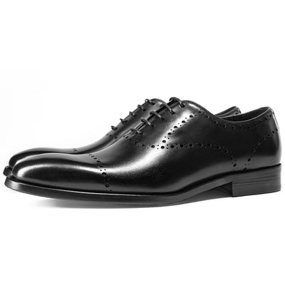 Zapatos Oxford Brock de Cuero Genuino Estilo Británico para Hombre - Image 5