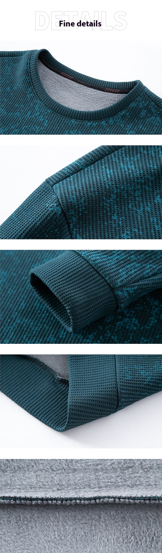 Camiseta Térmica Estampada Manga Larga para Hombre - Image 20