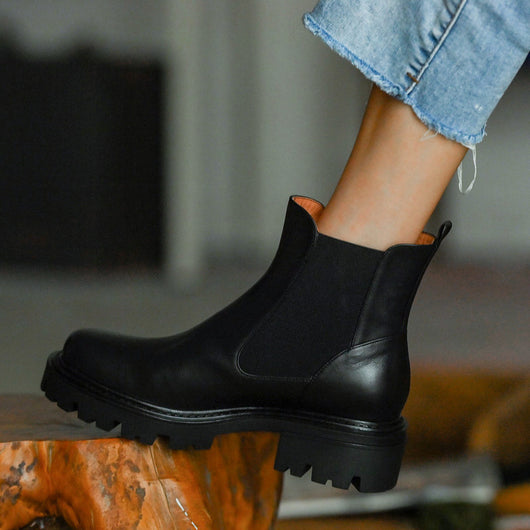 Botas Martin para Mujer con Tacón Cuadrado y Plataforma