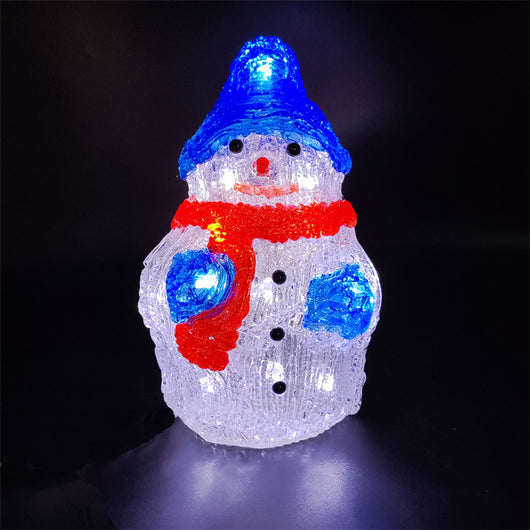 Decoración Navideña de Muñeco de Nieve en Acrílico y Resina Epoxi para Ventanas - Image 23