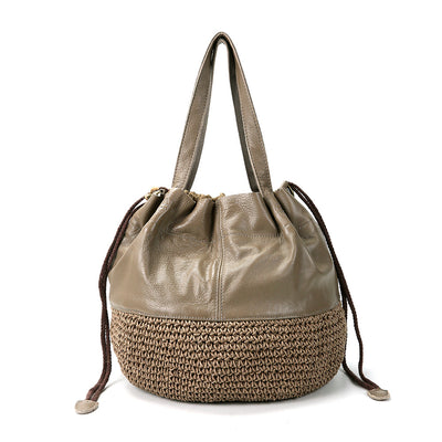 Bolso Tote Vintage Mori Crossbody para Mujer - Image 5