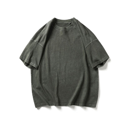 Playera Suelta de Manga Corta para Parejas - Color Sólido - Image 7